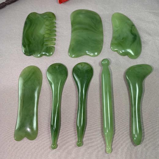 【7件套】面部拨筋棒 眼部美容棒 脸部按摩板非牛角梳-康喆健身 商品图2