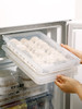日本霜山家用速冻水饺盒饺子盒冻饺子馄饨盒厨房冰箱保鲜收纳盒 商品缩略图0