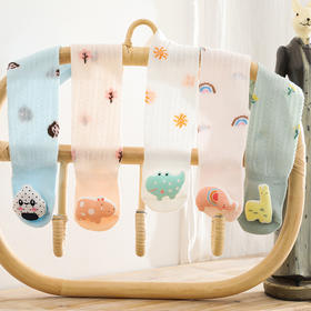 【2双装 防蚊透气 薄棉无骨】夏季新款网眼薄款婴儿袜子新生儿宝宝长筒袜卡通公仔防蚊袜儿童