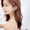 韩国气质简约微镶锆石水晶蝴蝶耳环耳钩  SM-HR01218 商品缩略图2