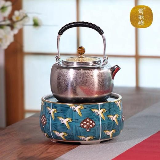 莺歌烧古九古系列静音家用电陶炉小型烧煮茶器便携泡茶煮茶器茶炉电陶炉 商品图2