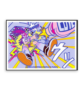 ZZ_LEE｜『购物节剁手Punch』RISO A3