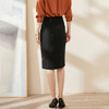 剩S 米思阳2024秋季新款时尚设计感修身显瘦包臀裙提花黑色半身裙0003 商品缩略图3