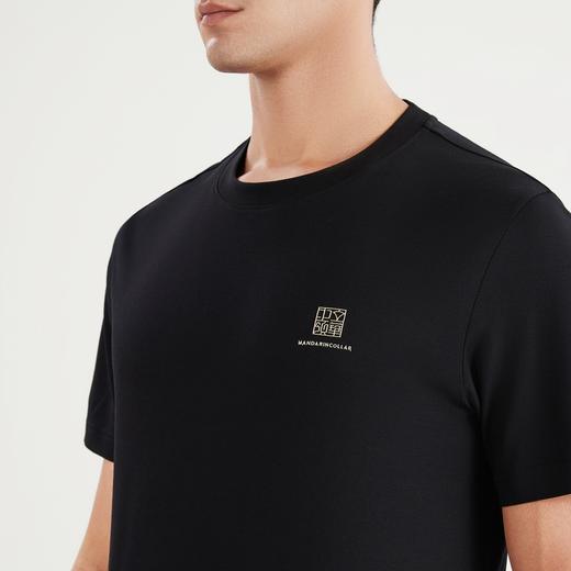 【中华立领】柒牌短袖t恤男国潮中国风休闲薄款夏季圆领体恤衫	122T71670 商品图2