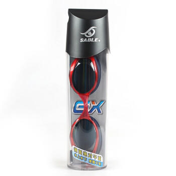 黑貂黑貂平光/近视游泳镜水精蓝膜抗强光防雾防水男款女款GX100XP 商品图3