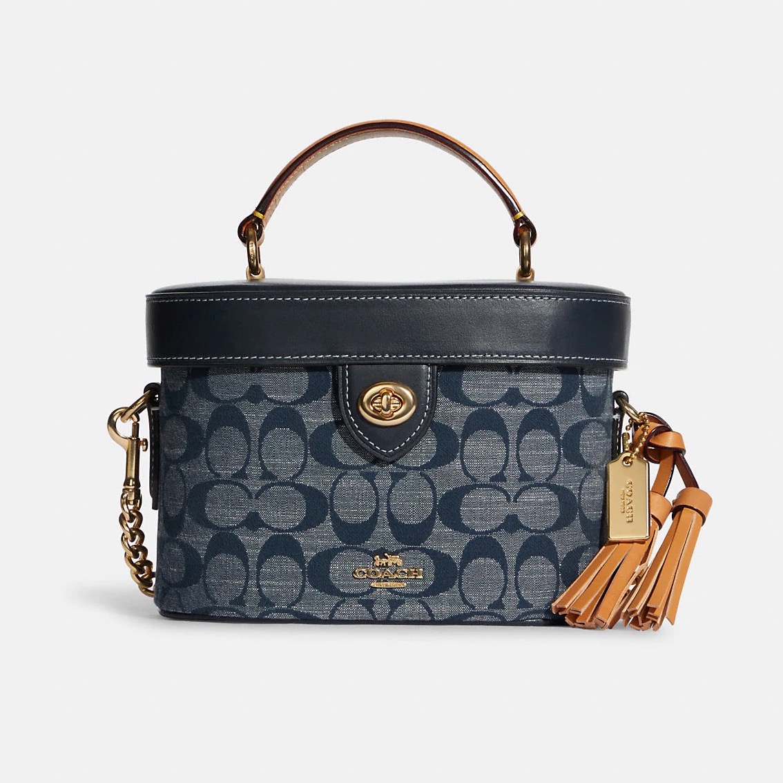 coach kay 香布雷盒子包￥1799直邮