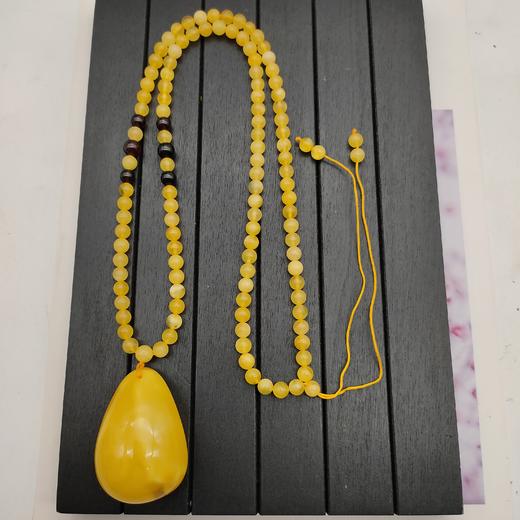 蜜蜡毛衣链 商品图0