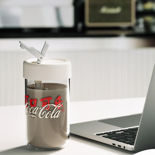 GERM可口可乐水杯吸管杯大容量女生高颜值咖啡杯男士便携随行杯子 商品图4