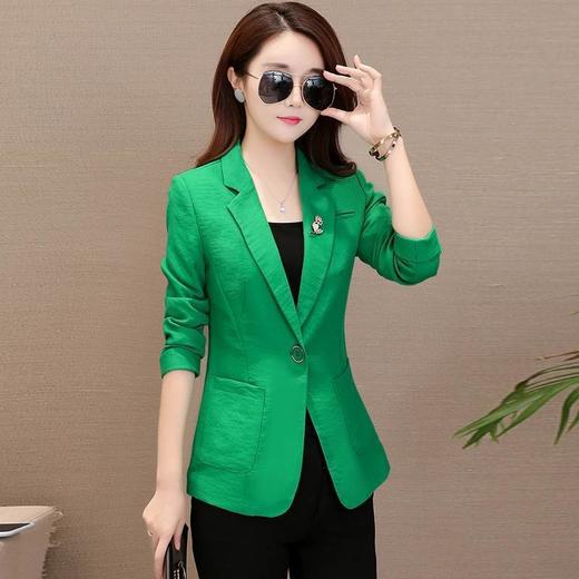 TZF-KMHY220302新款时尚气质休闲薄款小西装外套 商品图6