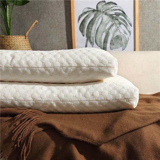 「乳胶颗粒填充，送礼盒」乳胶枕记忆枕 乳胶枕礼盒装颈椎枕居家日用床上用品 商品图2