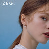 ZEGL不对称星球耳环女2021新款潮耳坠气质长款耳钉耳饰耳夹无耳洞 商品缩略图1