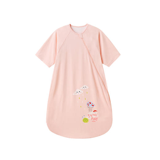 英氏宝宝睡袋女童不分腿中袖睡袋凉感防踢被年春夏季款被子 YESCJ12006A 商品图4