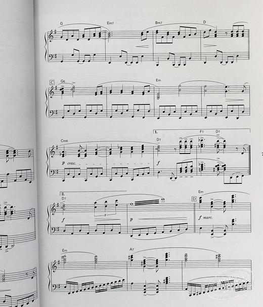 【中商原版】钢琴谱 披头士甲壳虫乐队豪华曲集 中高级难度 日文原版 ビートルズ プレミアムピアノスコア中上級対応 商品图6