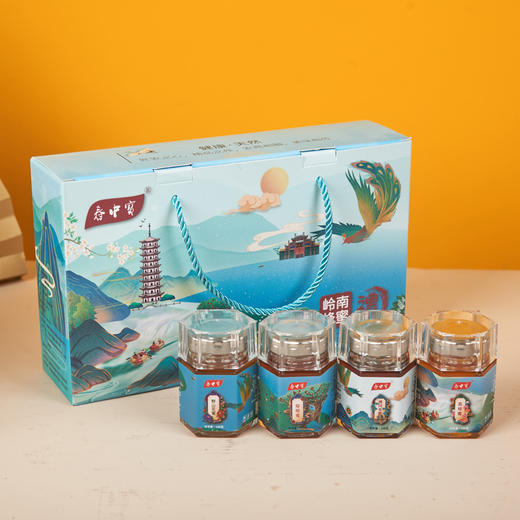 春中宝国潮版蜂蜜100g*4瓶/盒 组合装4款口味   商品图1