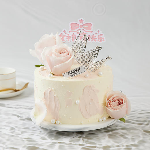 Women's Day 粉雪山玫瑰鲜果蛋糕【惠州】 商品图0