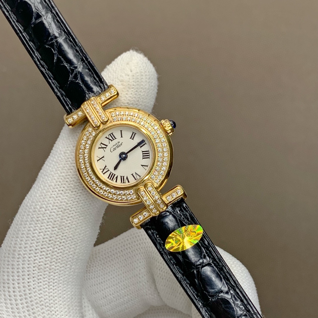卡地亚小旋风must de小金表vintage中古断货王