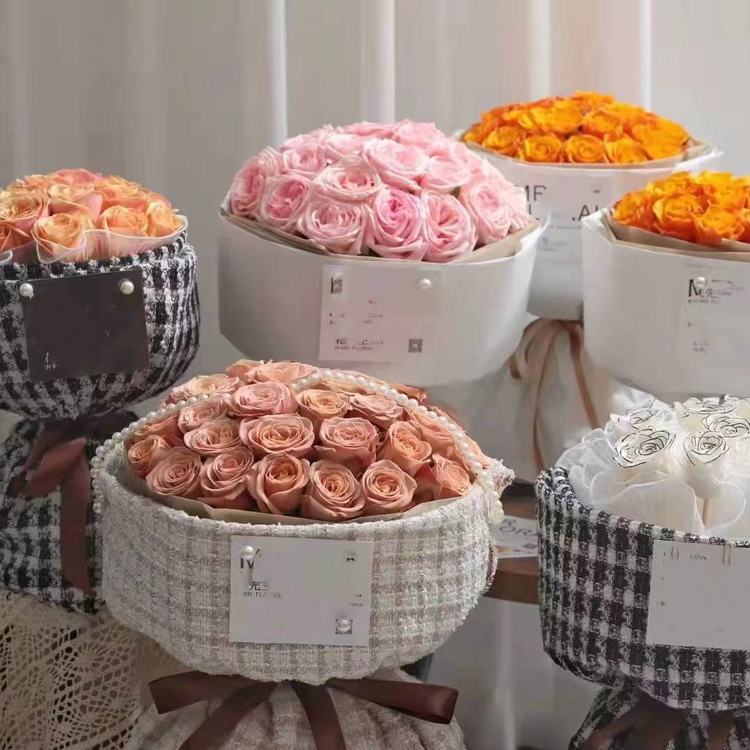 小香风系列花束