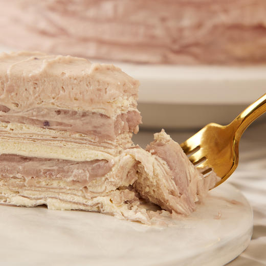 【限时福利｜一口沦陷-10人份榴芒双拼千层仅需99元】进口动物奶油榴芒芋泥下午茶千层蛋糕五选一，给您高级的味蕾享受【惠州】 商品图2