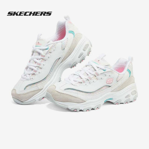 斯凯奇女鞋2022春新款D'LITES时尚绑带运动休闲鞋149788 商品图5