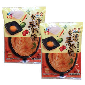 【15元2袋】丹威台湾风味手抓饼800g（80g*10片）