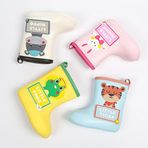 【rain show】防滑耐磨儿童雨鞋 雨中秀小童雨鞋（25-30尺码）-W仓 商品图2