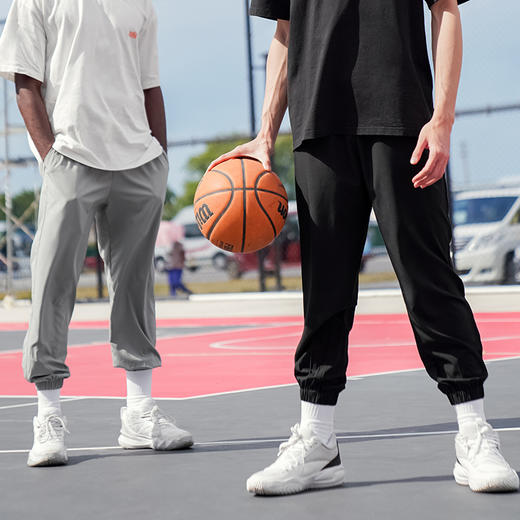 无休UZIS夏季运动卫裤薄款休闲梭织长裤篮球训练速干裤子男[印记] 商品图1