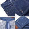 秒 特大56码【新款DMR】夏季大码男装牛仔裤男夏新品加肥加大牛仔裤商务长裤男弹力透气肥佬宽松 商品缩略图4
