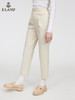ELAND衣恋2022年春季新款时尚百搭简约微廓通勤萝卜裤休闲裤女EETCC12E1M 商品缩略图0