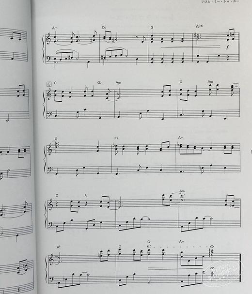 【中商原版】钢琴谱 披头士甲壳虫乐队豪华曲集 中高级难度 日文原版 ビートルズ プレミアムピアノスコア中上級対応 商品图5