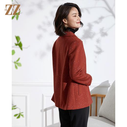 佐尔美春季新款气质短款百搭针织上衣E11FD26 商品图4