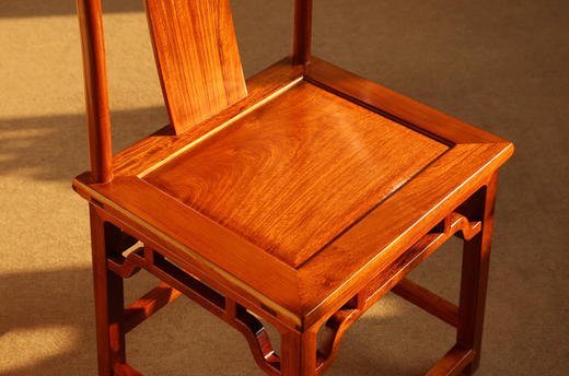 红桥红  家具严选  缅甸花梨（大果紫檀）【嘉木堂 C背 灯挂椅】 商品图3