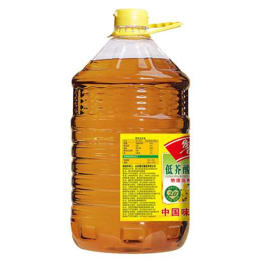 鲁花 食用油 低芥酸特香菜籽油 6.18L 非转基因 物理压榨 新老包装随机发放 商品图1