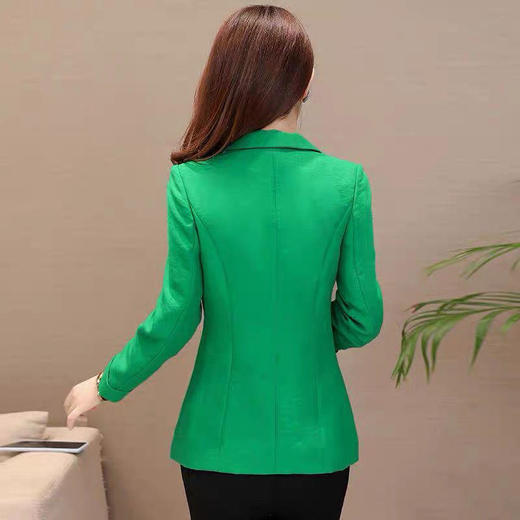 TZF-KMHY220302新款时尚气质休闲薄款小西装外套 商品图7