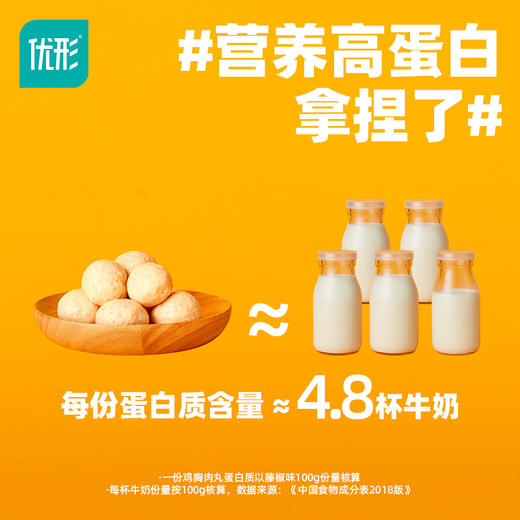 【🔥抢先购】优形低脂鸡胸肉丸4口味 商品图3