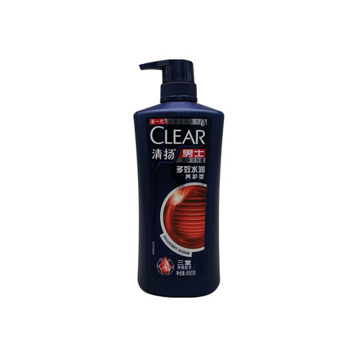 【清扬】清扬男士发水多效水润型蓝瓶洗发水650ml 商品图0