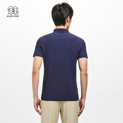 KOLONSPORT可隆POLO衫男款速干衣防晒短袖男士运动上衣保罗衫LHPT2MT535 商品图2
