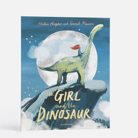 英文原版 The Girl and the Dinosaur 女孩和恐龙儿童英语启蒙图画故事书激发想象力神奇冒险故事Sarah Massini插画作品龙与女骑士