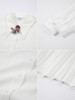 Lagogo拉谷谷2022年春季新款方领单排扣白色衬衫女LACC411C22 商品缩略图2