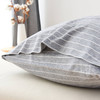 树语系列纯棉枕套一对条纹设计48*74cm 无印良品 商品缩略图2