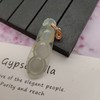 S925银镶翡翠福豆吊坠 商品缩略图3