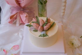 【韩式豆沙】一束郁金香