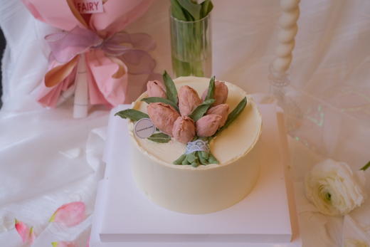 【韩式豆沙】一束郁金香 商品图0