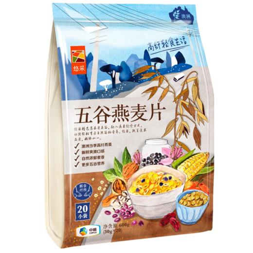 中粮悠采 五谷燕麦片600g 商品图1