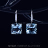 【海天一色】海蓝宝镶钻耳钩-CB12201088 商品缩略图1