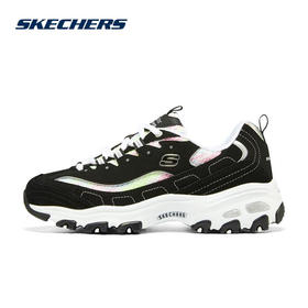 斯凯奇女鞋2022春新款D'LITES时尚绑带运动休闲鞋149788