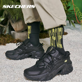 斯凯奇机甲鞋三代新款女时尚潮流厚底运动休闲鞋跑步鞋896072