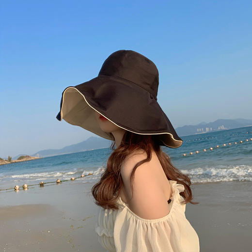 KJGYP-M8287夏季旅游海边紫外线遮阳盆帽 商品图3