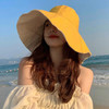 KJGYP-M8287夏季旅游海边紫外线遮阳盆帽 商品缩略图4