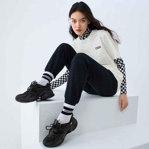 斯凯奇机甲鞋三代新款女时尚潮流厚底运动休闲鞋跑步鞋896072 商品图3