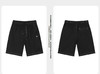 太平鸟男装 夏季新款黑色运动中短裤B1GCB2432 商品缩略图0